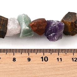 Нити из бусин из натурального аметиста G-I283-F17