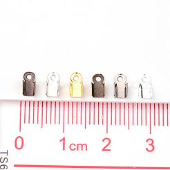 1 коробка 1380шт 6 цвета железные складные обжимные концы IFIN-JP0008-01