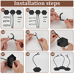 Держатели для пластиковых моделей в собранном виде ODIS-WH0030-133A