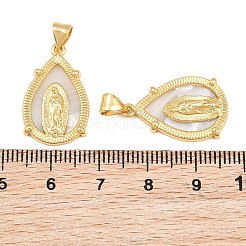 Pendenti shell in ottone&nbsp;CU-CBA9482-05G-08