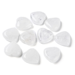 Натуральные кварцевые кристаллы в форме сердца из пальмовых камней G-M416-09F
