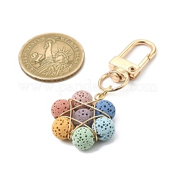 Подвески из натурального лавового камня&nbsp;KEYC-TA0026-01