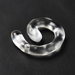 Подвески с алфавитом из прозрачной смолы&nbsp;LS-RESI-C028-02G