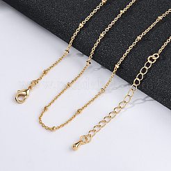 Ожерелья с длинной цепочкой из латуни&nbsp;X-NJEW-K112-09G-NF