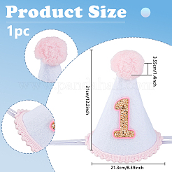 Тканевые праздничные шляпы&nbsp;AJEW-WH0348-739B