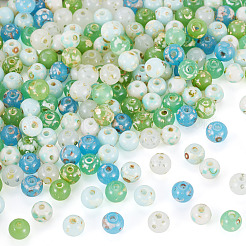 Picasso Backfarbe Glas Saatperlen Perlen&nbsp;SEED-TA0001-61A