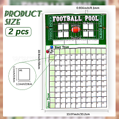 Плакат на стене футбольного бассейна&nbsp;AJEW-WH20077-012B
