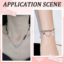 16 шт. подвески из нержавеющей стали 201 STAS-SC0006-34