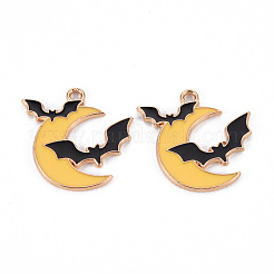 Подвески из экологически чистого сплава с эмалью&nbsp;X-ENAM-T011-59-NR