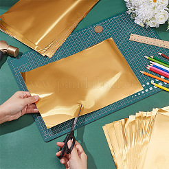 Hojas rectangulares de papel de aluminio para grabado artesanal.&nbsp;LS-DIY-WH0671-302B-02