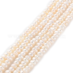 Нити из натурального культивированного пресноводного жемчуга PEAR-I007-02I-01