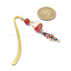 Maneki-Neko-Lesezeichen im japanischen Stil&nbsp;AJEW-JK00260-02