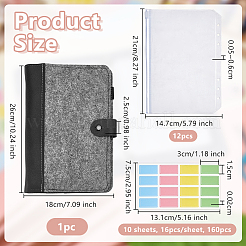 1 funda de fieltro para cuaderno&nbsp;AJEW-OC0015-52B