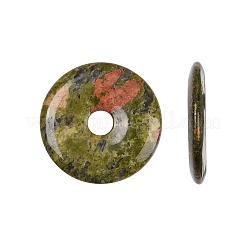 Природные подвески Unakite&nbsp;G-C220-F01-50mm