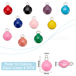 Подвески из эмалированной нержавеющей стали 304&nbsp;STAS-UN0019-26P