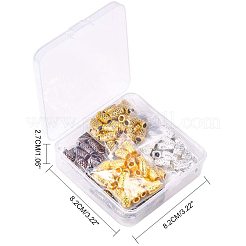 Сплавочные овальные бусины тибетского стиля &nbsp;PALLOY-PH0005-14