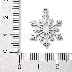 Weihnachtsmotiv anlaufgeschützter Anhänger aus 304 Edelstahl&nbsp;STAS-R003-04P-05