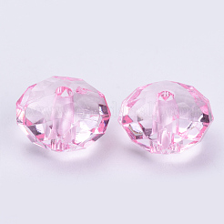 Прозрачные акриловые бусины&nbsp;TACR-Q258-12mm-V