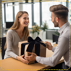 Односторонние бархатные ленты SRIB-WH0011-170