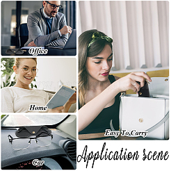 1 шт. футляры для очков из искусственной кожи&nbsp;AJEW-CN0003-23E