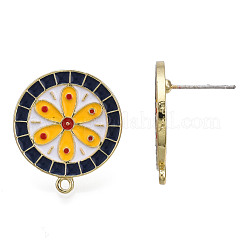 Сплав серьги эмаль PALLOY-N155-113