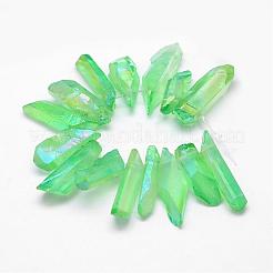 Elettrodeposte quarzo naturale fili di cristallo perline&nbsp;G-G896-01