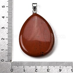 Natürliche rote Jaspis Anhänger&nbsp;G-F820-14P-14