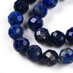Filo di Perle lapis lazuli naturali &nbsp;G-S345-6mm-24