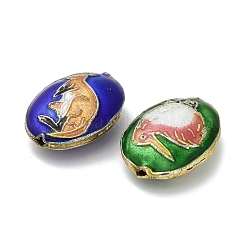 Бусины ручной работы перегородчатой CLB-Z001-08G