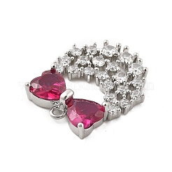 Латунные микро проложить кубического циркония подвески&nbsp;KK-L228-26P