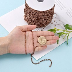 Цепи железа ручной работы Figaro цепи мать-сын цепи CHSM005Y-R