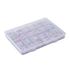 Perle acriliche opache bianche&nbsp;MACR-X0020-07