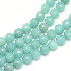 Natürliche weiße Jade Perlenstränge&nbsp;X-G-R346-6mm-17