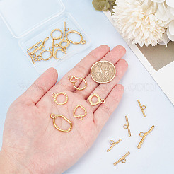 10 шт. 5 стиля застежек-тогл из нержавеющей стали 304 STAS-AR0002-10