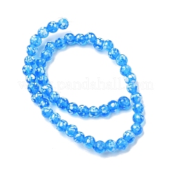 Chapelets de perles vernissées manuelles&nbsp;LAMP-H071-01A-10