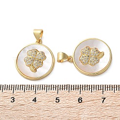 Латунные микро проложить кубического циркония подвески&nbsp;KK-U070-12A-G