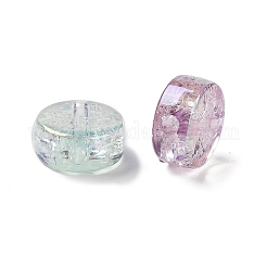 УФ-покрытие радужными переливающимися акриловыми бусинами&nbsp;X-OACR-F009-07