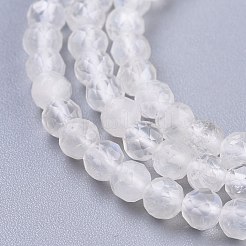 Бусины из натурального радужного лунного камня G-R475-030