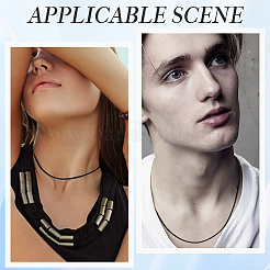 10 шт. 3 мм круглые плетеные кожаные шнуры NCOR-CL0001-01A