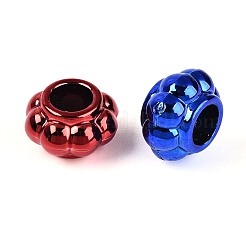 УФ-покрытие непрозрачные акриловые европейские бусины&nbsp;PACR-T017-16M