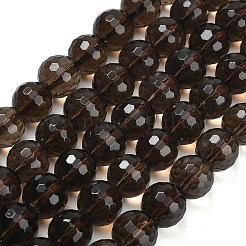 Природный дымчатый кварц нитей бисера&nbsp;G-C280-B09-10mm