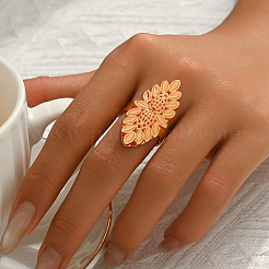 Геометрические листовые металлические регулируемые открытые манжеты для женщин&nbsp;KB1739