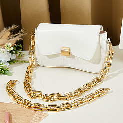 2 шт. 2 стиля ccb пластиковые прямоугольные цепочки для кошельков&nbsp;FIND-HS0002-14G