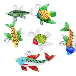 Pendente murano fatto a mano &nbsp;LAMP-TA0002-76B