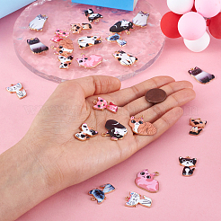 Подвески из сплава с принтом в 24 стилях&nbsp;FIND-TA0003-44