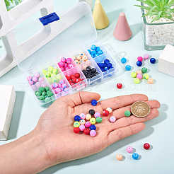 200 шт. 10-х цветные бусины из армированного стекла GLAA-TA0003-28