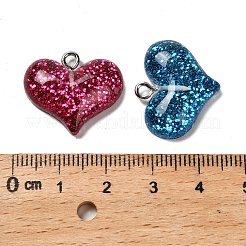 Прозрачные смоляные подвески RESI-I065-02