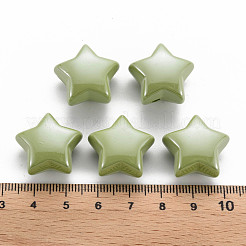 Непрозрачные акриловые бусины&nbsp;MACR-S372-02B-83