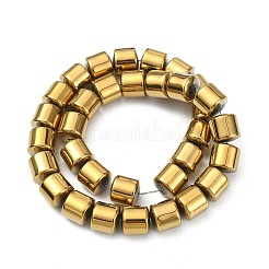 Fili di perline di ematite sintetica non magnetica elettrolitica&nbsp;G-C024-03B