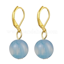 4 пара серег с застежкой-молнией «кошачий глаз» EJEW-JE06350